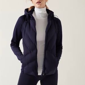 Athleta Inlet Jacket Dark Blue